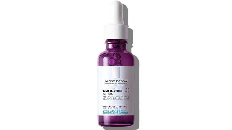 La Roche-Posay Niacinamide 10 serum for reducing pores and improving skin clarity