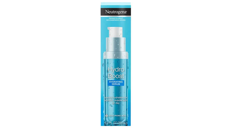 Neutrogena Hydro Boost Hydrating Serum for intense hydration and smooth skin
