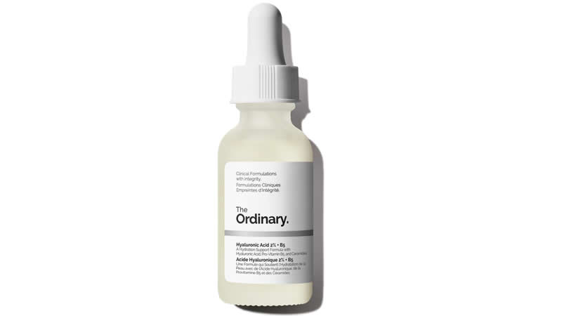The Ordinary Hyaluronic Acid 2% + B5 serum for deep hydration and plumping skin