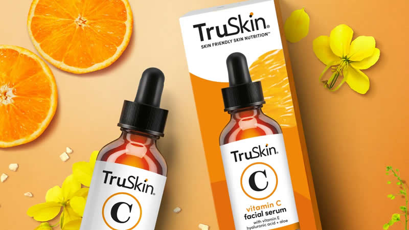 TruSkin Vitamin C serum for brightening skin and reducing dark spots