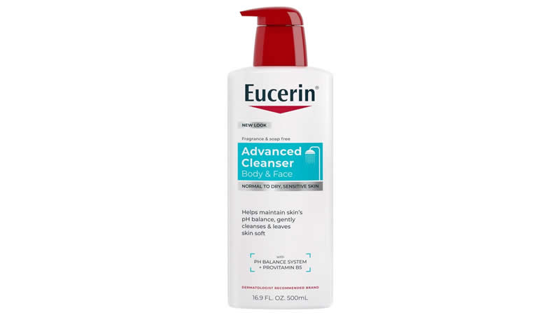Eucerin advanced cleanser for body and face sensitive skin