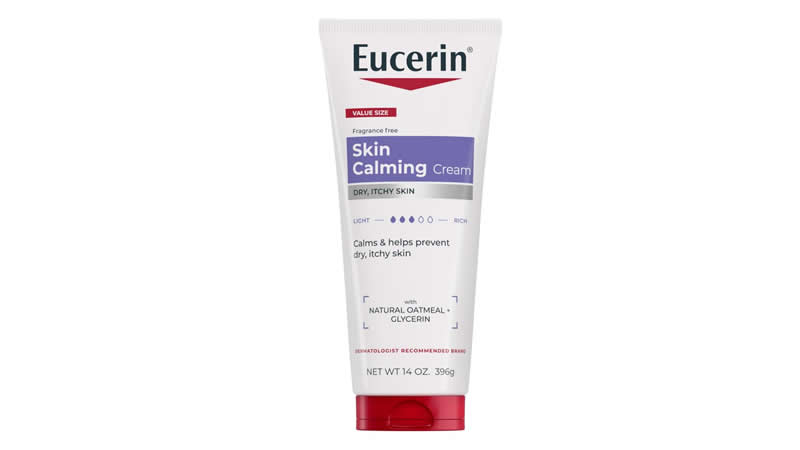 Eucerin calming body wash for dry sensitive skin