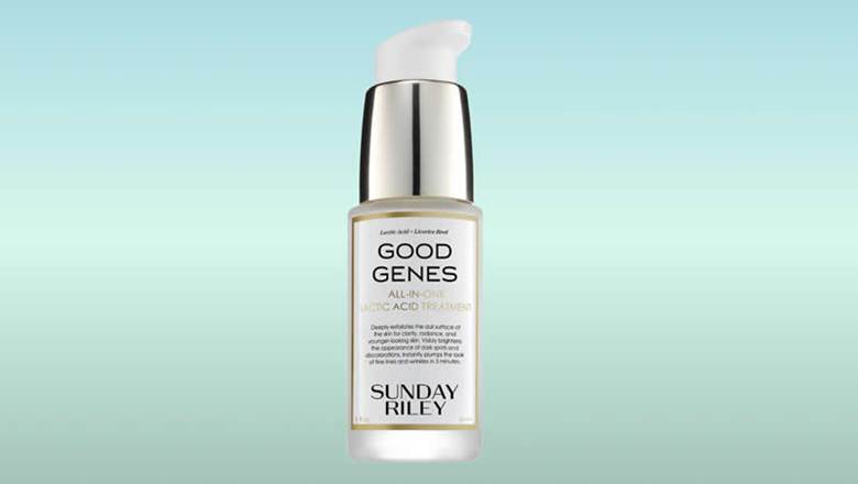 sunday riley good genes lactic acid treatment glowing skin
