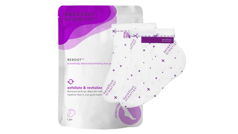 Barefoot Scientist Reboot Foot Peel for exfoliation