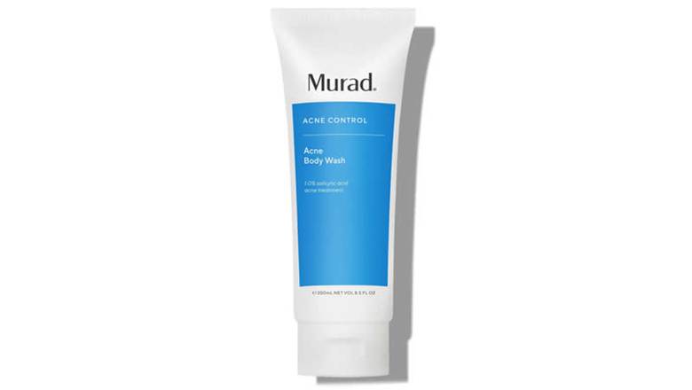 Murad acne body wash for fast results and deep pore cleansing