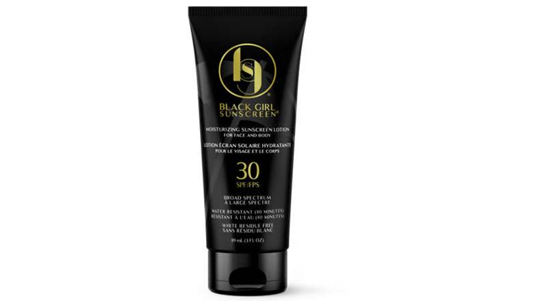 Black Girl Sunscreen SPF 30 for dark skin without white cast