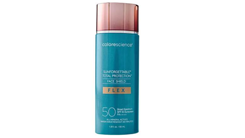 Colorescience Face Shield Flex SPF 50 tinted sunscreen