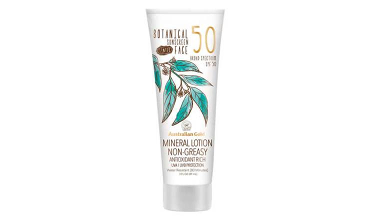 Australian Gold Tinted SPF 50 for a matte finish
