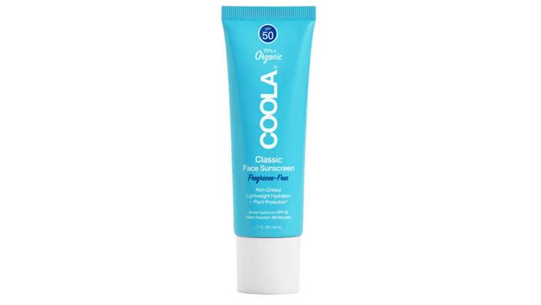 Coola Classic Face SPF 50 sunscreen lightweight premium daily protection