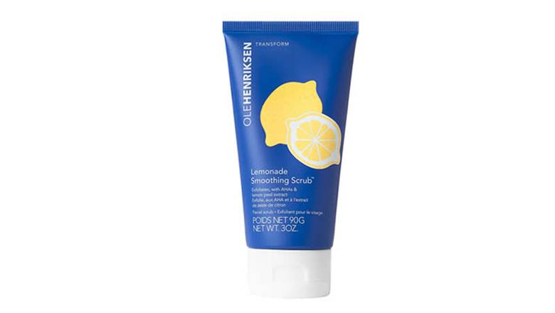 ole henriksen lemonade scrub for glowing smooth skin usa
