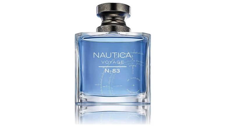 Nautica Voyage Eau de Toilette bottle best budget men fragrance USA