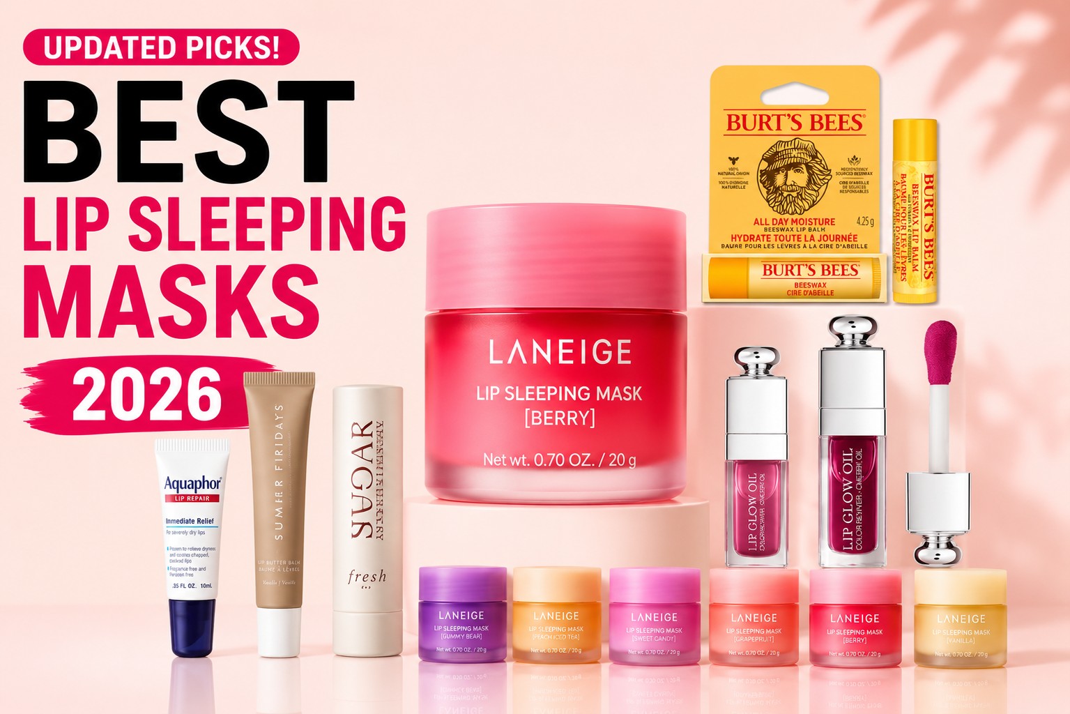 Top 7 lip care products on Amazon for soft, hydrated lips