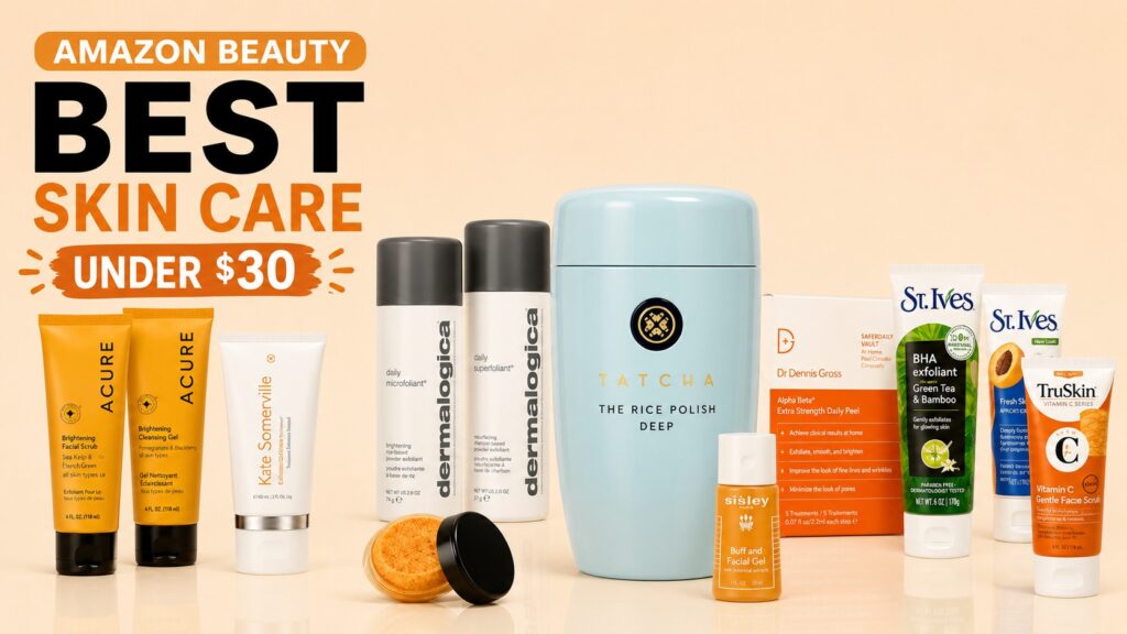 10 best face scrubs on Amazon USA for glowing skin