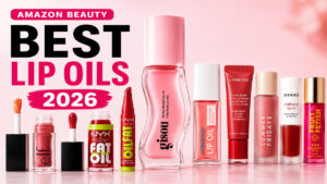 Best lip oils for dry cracked lips in 2026 featuring e.l.f., NYX, Gisou, LANEIGE, NOONI, and other Amazon USA favorites