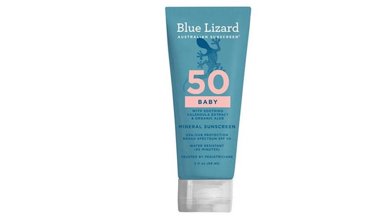 Blue Lizard Sensitive Mineral Sunscreen SPF 50+ bottle