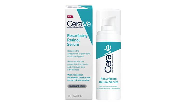 CeraVe resurfacing retinol serum for acne-prone and oily skin