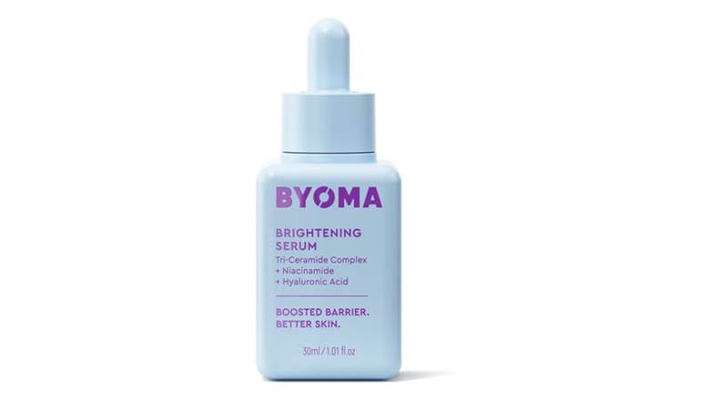 BYOMA Brightening Serum with niacinamide for oily skin