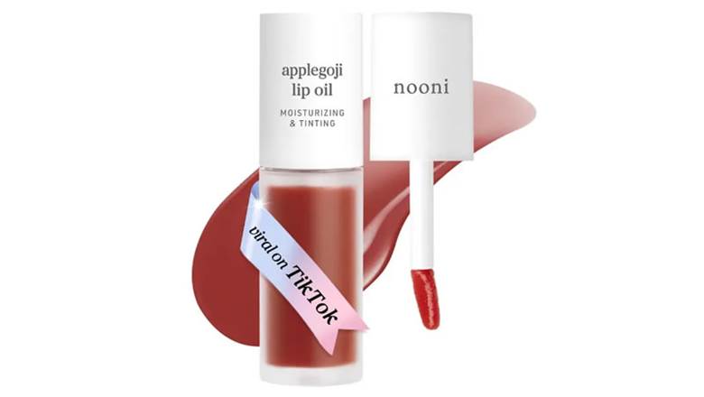 NOONI Korean Lip Oil for dry chapped lips