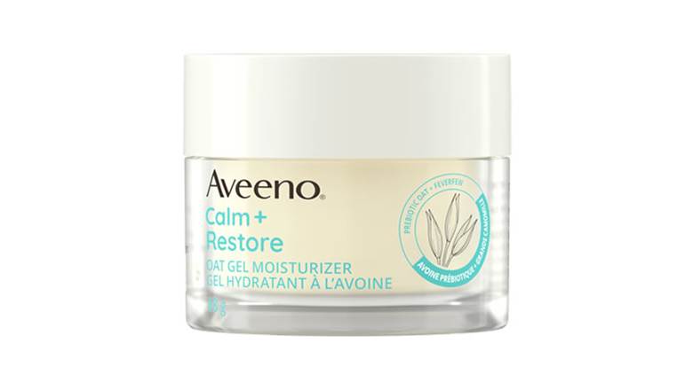 Aveeno Calm and Restore Oat Gel Moisturiser for sensitive oily skin
