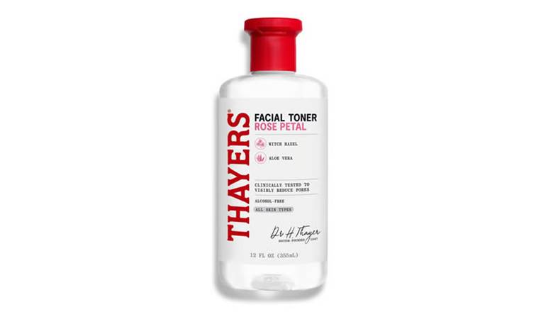 Thayers Unscented Alcohol-Free Witch Hazel Toner bottle