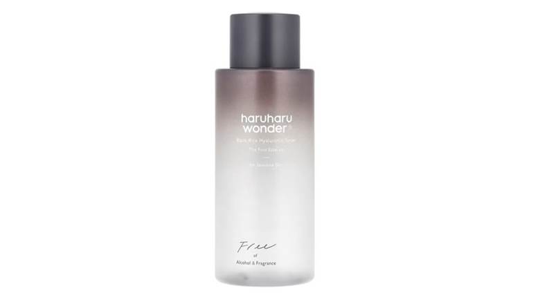 Unscented Haruharu Wonder Black Rice Hyaluronic Toner bottle