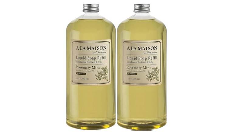 A LA MAISON Rosemary Mint Natural Hand Wash refill pack